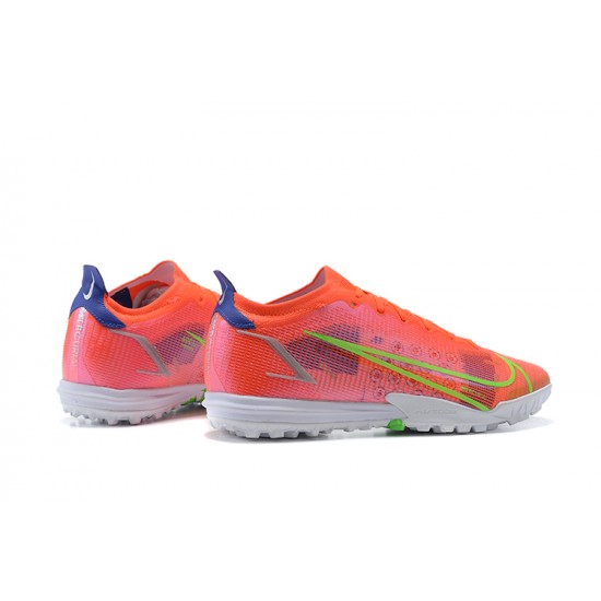 Buy the latest Nike Vapor 14 Elite TF Low Mens Red Green Blue White Soccer Cleats Online