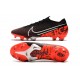 Nike Dream Speed Mercurial Vapor 13 Elite FG Black White Orange Soccer Cleats