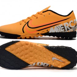 Nike Mercurial Vapor 13 Academy TF Black Orange Soccer Cleats