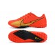 Nike Mercurial Vapor 13 Academy TF Red Gold Soccer Cleats
