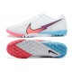 Nike Mercurial Vapor 13 Academy TF White LtBlue Pink Soccer Cleats