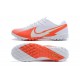 Nike Mercurial Vapor 13 Academy TF White Orange Soccer Cleats