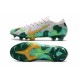 Nike Mercurial Vapor 13 Elite FG Beige Gold Green Soccer Cleats