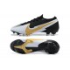 Nike Mercurial Vapor 13 Elite FG Black Silver Gold Soccer Cleats