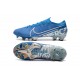 Nike Mercurial Vapor 13 Elite FG Blue White Soccer Cleats