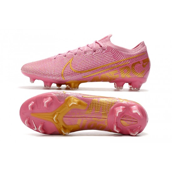 Nike Mercurial Vapor 13 Elite FG Pink Gold Soccer Cleats