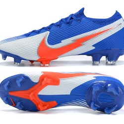 Nike Mercurial Vapor 13 Elite FG Silver Red Blue Soccer Cleats