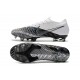 Nike Mercurial Vapor 13 Elite FG White Black Soccer Cleats