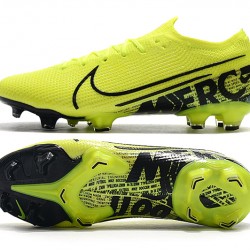 Nike Mercurial Vapor 13 Elite FG Yellow Green Black Soccer Cleats