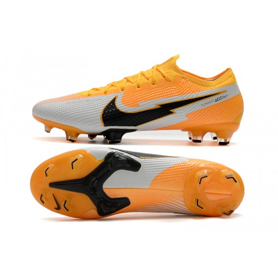 Nike Mercurial Vapor 13 Elite Korea FG Orange Silver Black Soccer Cleats