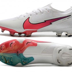 Nike Mercurial Vapor 13 Elite Korea FG White Red Ltblue Soccer Cleats