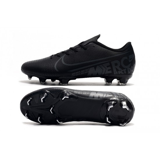 Nike Mercurial Vapor XIII PRO FG All Black Soccer Cleats