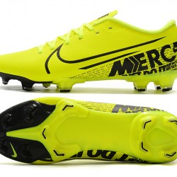 Nike Mercurial Vapor XIII PRO FG Black Yellow Soccer Cleats