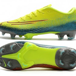 Nike Mercurial Vapor XIII PRO FG Blue Yellow Black Soccer Cleats (5).jpg