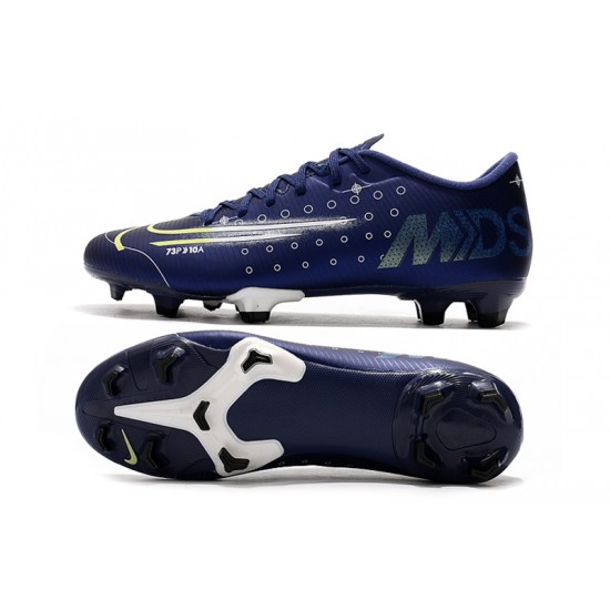 Nike Mercurial Vapor XIII PRO FG Deep Blue White Soccer Cleats