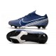 Nike Mercurial Vapor XIII PRO FG White Deep Blue Soccer Cleats