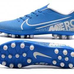 Nike Vapor 13 Academy AG R Blue White Soccer Cleats