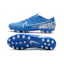 Nike Vapor 13 Academy AG R Blue White Soccer Cleats