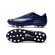 Nike Vapor 13 Academy AG R Deep Blue White Soccer Cleats