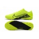 Nike Vapor 13 Pro TF Black Green Yellow Soccer Cleats