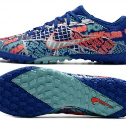Nike Vapor 13 Pro TF Deep Blue Multi Soccer Cleats