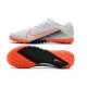 Nike Vapor 13 Pro TF White Black Orange Soccer Cleats