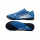Nike Vapor 13 Pro TF White Blue Black Soccer Cleats