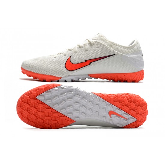 Nike Vapor 13 Pro TF White Orange Blue Soccer Cleats