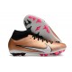 Nike Air Zoom Mercurial Superfly IX Academy AG High-top Brown Black Women And Men Soccer Cleats 