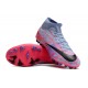 Nike Air Zoom Mercurial Superfly IX Academy AG High-top Purple Pink Women And Men Soccer Cleats 