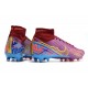 Nike Air Zoom Mercurial Superfly IX Elite AG High-top Purple Women And Men Soccer Cleats