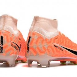 Nike Air Zoom Mercurial Superfly IX Elite FG High-top Apricot Women And Men Soccer Cleats 
