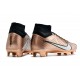 Nike Air Zoom Mercurial Superfly IX Elite FG High-top Black Brown Women And Men Soccer Cleats