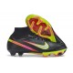 Nike Air Zoom Mercurial Superfly IX Elite FG High-top Black Multi Women And Men Soccer Cleats