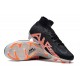 Nike Air Zoom Mercurial Superfly IX Elite FG High-top Black Orange Men Soccer Cleats 