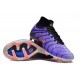 Nike Air Zoom Mercurial Superfly IX Elite FG High-top Black Purple Women And Men Soccer Cleats 