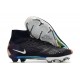 Nike Air Zoom Mercurial Superfly IX Elite FG High-top Black Sliver Women And Men Soccer Cleats 