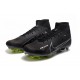 Nike Air Zoom Mercurial Superfly IX Elite FG High-top Black Yellow Men Soccer Cleats