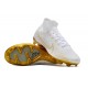 Nike Air Zoom Mercurial Superfly IX Elite FG High-top Gold White Women And Men Soccer Cleats