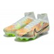 Nike Air Zoom Mercurial Superfly IX Elite FG High-top Grey Green Women And Men Soccer Cleats