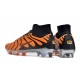 Nike Air Zoom Mercurial Superfly IX Elite FG High-top Orange Black Women And Men Soccer Cleats 