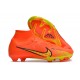 Nike Air Zoom Mercurial Superfly IX Elite FG High-top Orange Yellow Women And Men Soccer Cleats