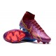 Nike Air Zoom Mercurial Superfly IX Elite FG High-top Purple Women And Men Soccer Cleats