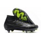 Nike Air Zoom Mercurial Superfly IX Elite SG High-top Black Men Soccer Cleats