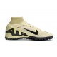 Nike Air Zoom Mercurial Superfly IX Elite TF High-top Black Gold Women And Men Soccer Cleats