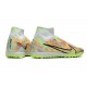 Nike Air Zoom Mercurial Superfly IX Elite TF High-top Khaki Green Women And Men Soccer Cleats