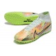 Nike Air Zoom Mercurial Superfly IX Elite TF High-top Khaki Green Women And Men Soccer Cleats