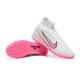 Nike Air Zoom Mercurial Superfly IX Elite TF High-top Pink White Women And Men Soccer Cleats