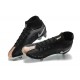 Nike Air Zoom Mercurial Superfly Ix Elite Fg Black Gold White For Men High-top Football Cleats 