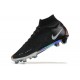 Nike Air Zoom Mercurial Superfly Ix Elite Fg Black Gold White For Men High-top Football Cleats